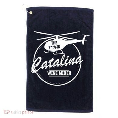 Catalina Wine Mixer Golf Towel