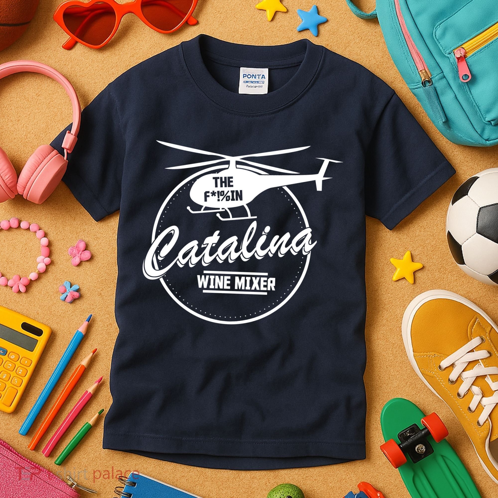 Catalina Wine Mixer Kids T-Shirt