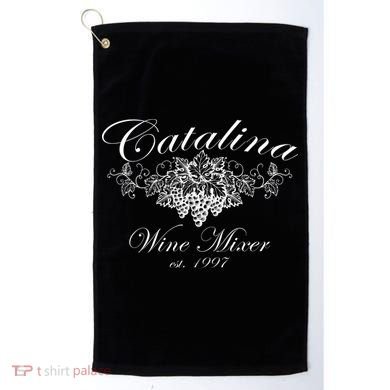 Cataline Wine Mixer Golf Towel