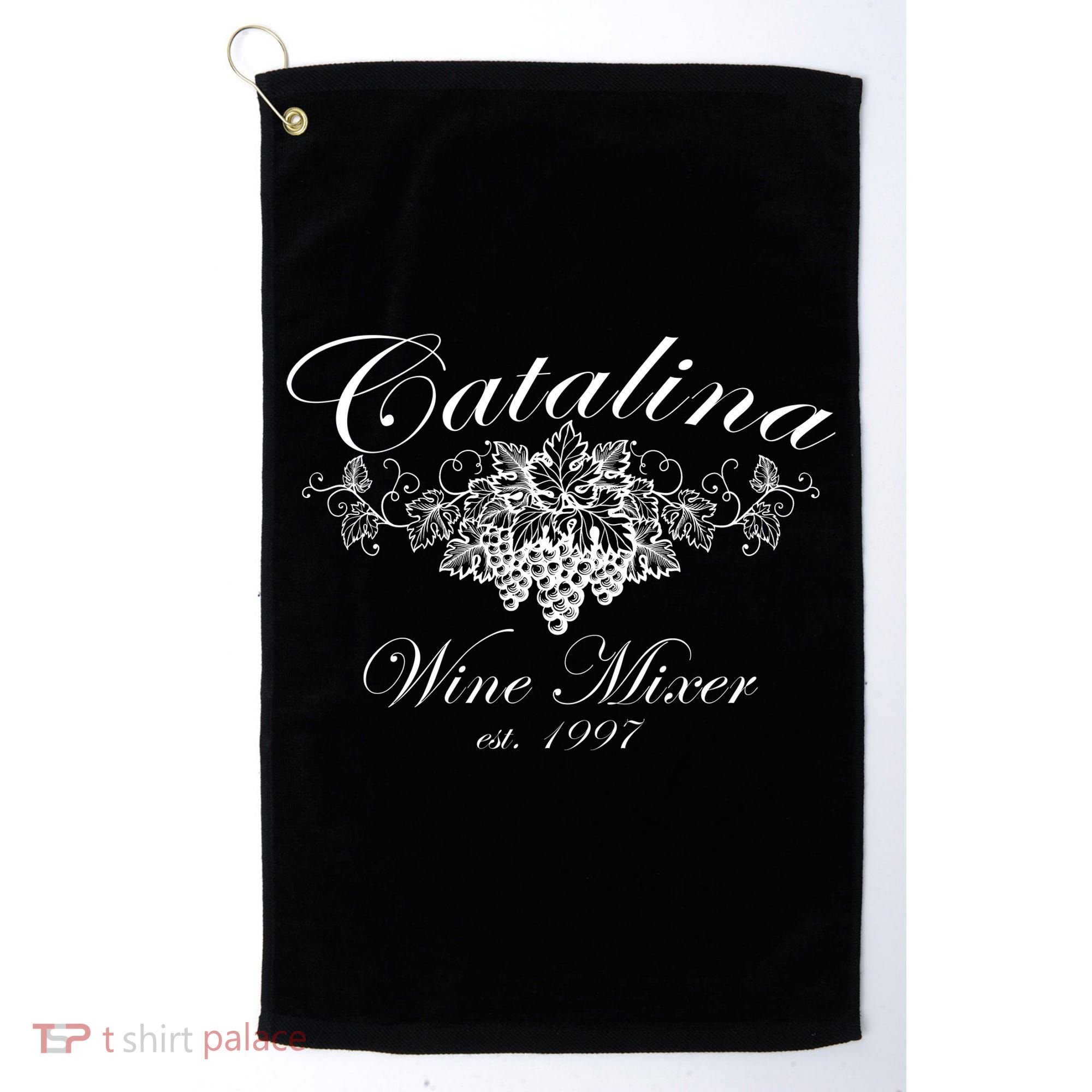 Cataline Wine Mixer Golf Towel