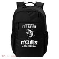 Catch A Fish Or Buzz Backpack thumb 0