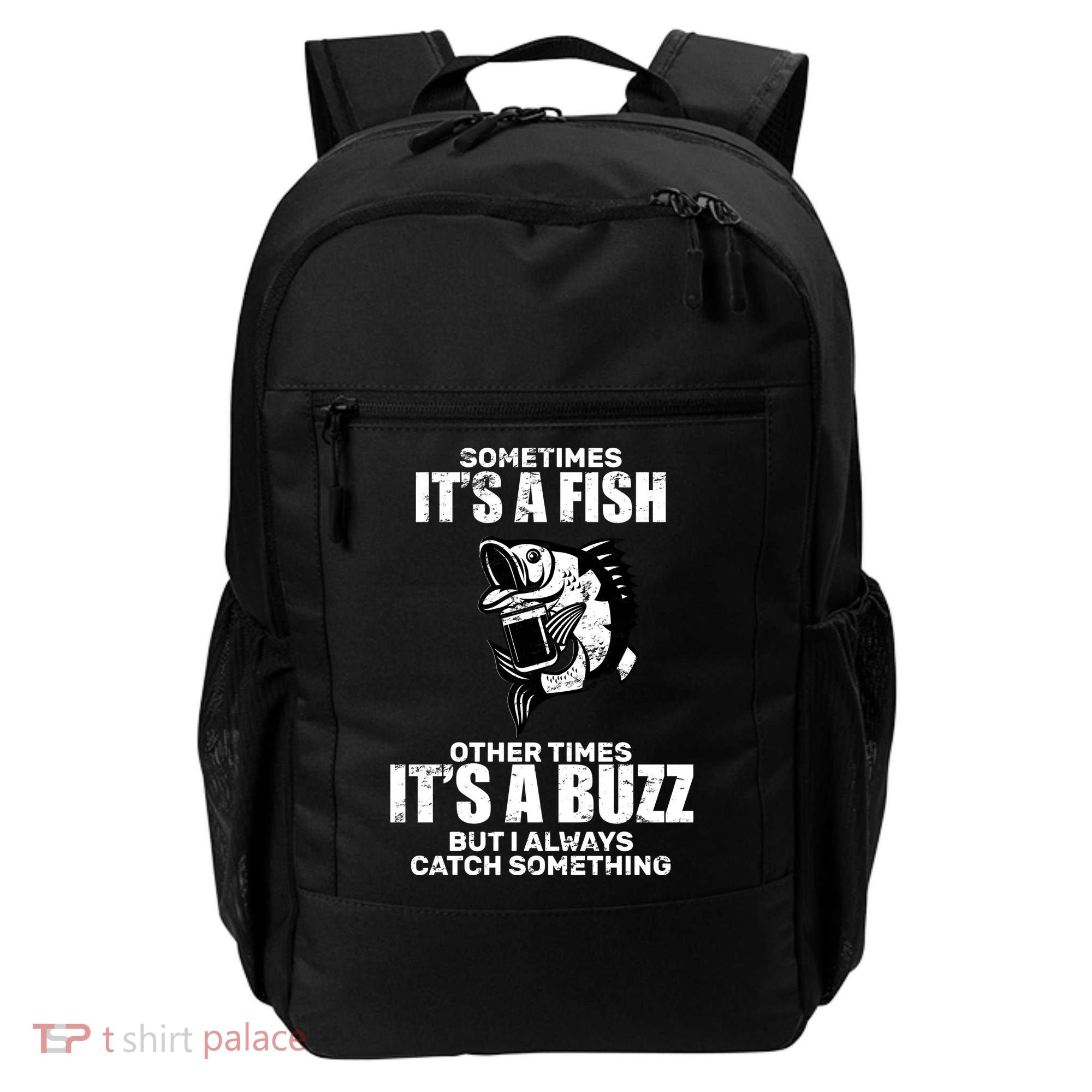 Catch A Fish Or Buzz Backpack