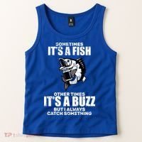 Catch A Fish Or Buzz Tank Top thumb 2