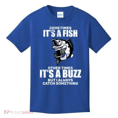 Catch A Fish Or Buzz Kids T-Shirt
