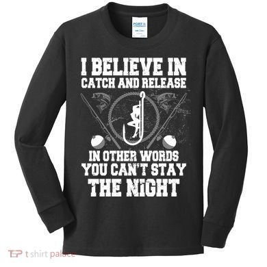 Catch And Release Kids Long Sleeve Shirt