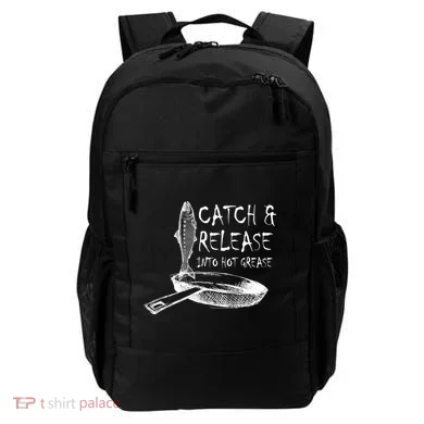 Catch And Release Into Grease Backpack