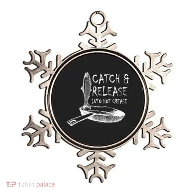 Catch And Release Into Grease Ornament