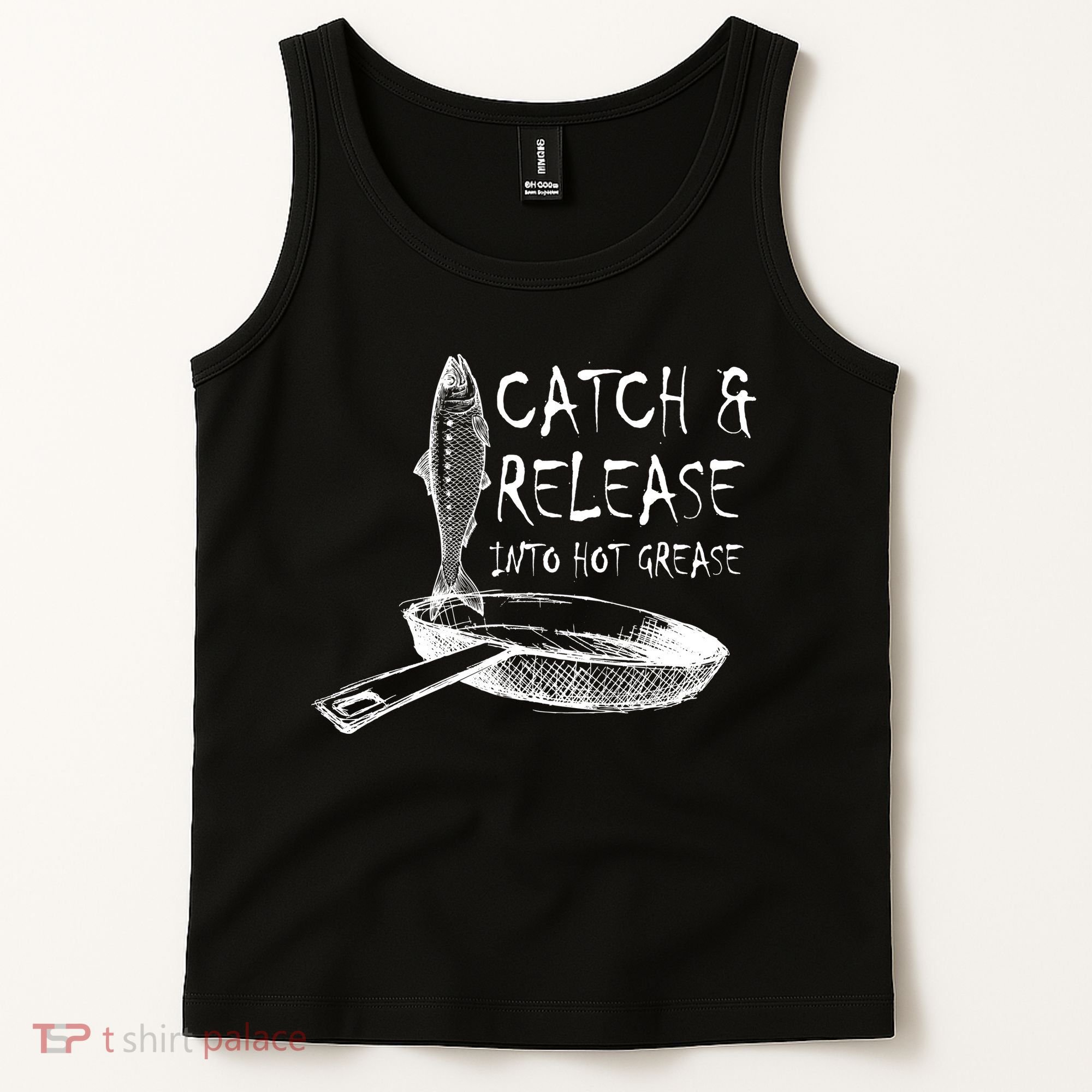 Catch And Release Into Grease Tank Top