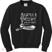 Catch And Release Into Grease Kids Sweatshirt thumb 0