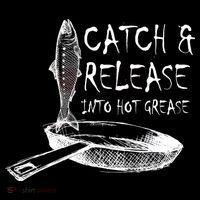 Catch And Release Into Grease Tote Bag thumb 4