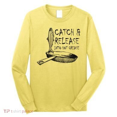 Catch And Release Into Grease Long Sleeve Shirt