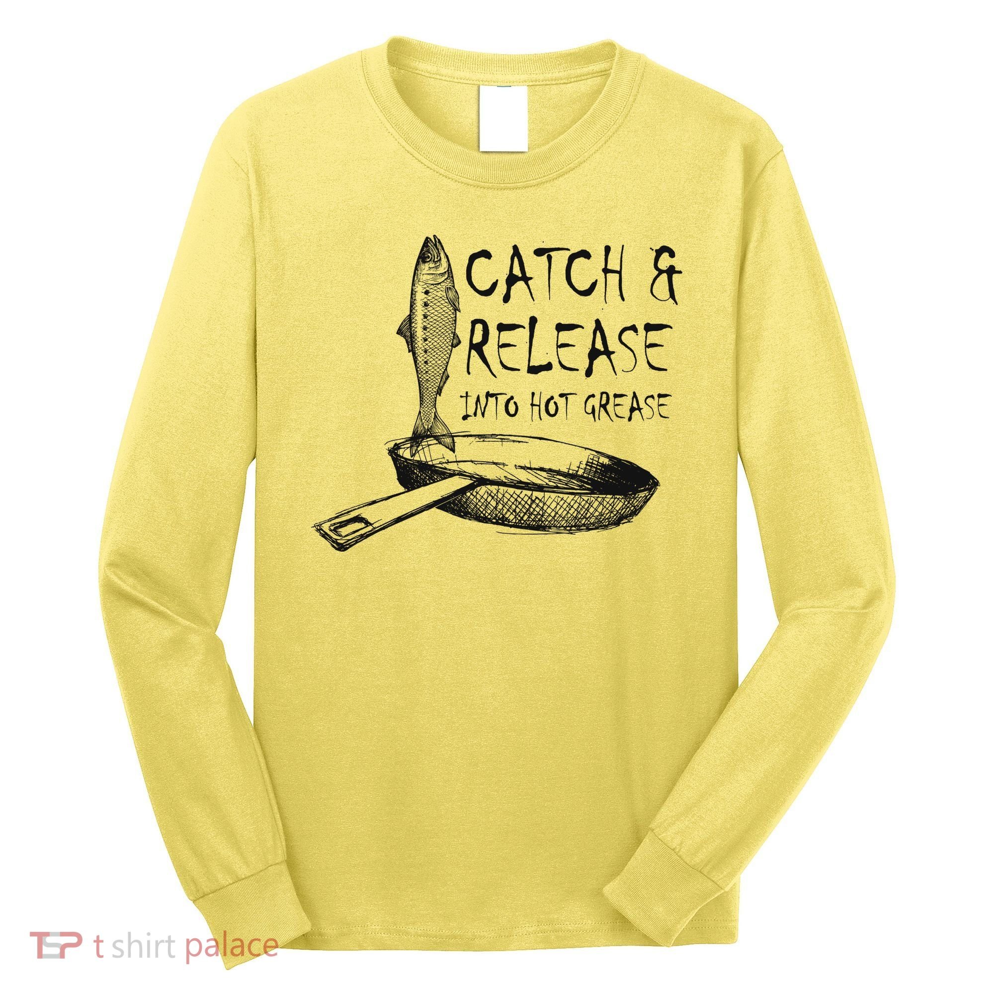 Catch And Release Into Grease Long Sleeve Shirt