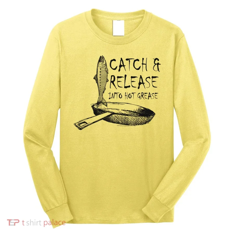 Catch And Release Into Grease Long Sleeve Shirt
