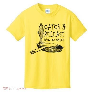 Catch And Release Into Grease Kids T-Shirt