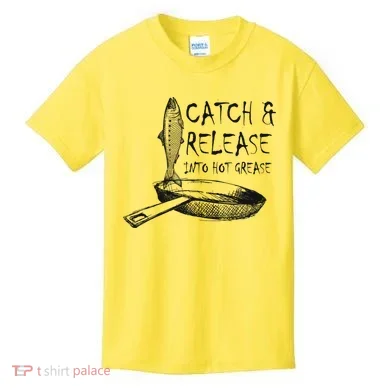 Catch And Release Into Grease Kids T-Shirt