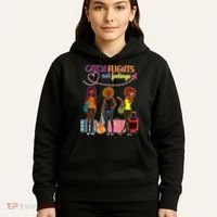 Catch Flights Not Feelings Hoodie thumb 5