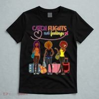 Catch Flights Not Feelings T-Shirt thumb 5
