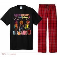 Catch Flights Not Feelings Pajama Set thumb 0
