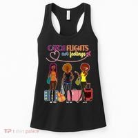 Catch Flights Not Feelings Women's Tank Top thumb 0