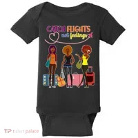 Catch Flights Not Feelings Baby Bodysuit thumb 0