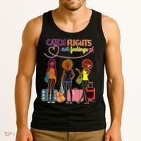 Catch Flights Not Feelings Tank Top thumb 3