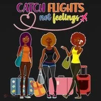 Catch Flights Not Feelings Women's Long Sleeve Shirt thumb 2