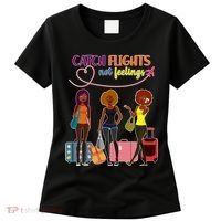 Catch Flights Not Feelings Women's T-Shirt thumb 0