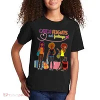 Catch Flights Not Feelings Kids T-Shirt thumb 2