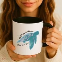 Catch Me In The Sea How Bout Dat Coffee Mug thumb 3