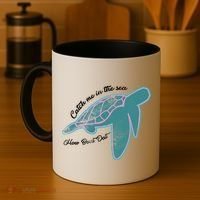 Catch Me In The Sea How Bout Dat Coffee Mug thumb 4