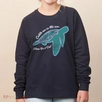 Catch Me In The Sea How Bout Dat Women's Sweatshirt thumb 0