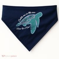 Catch Me In The Sea How Bout Dat USA-Made Doggie Bandana thumb 0
