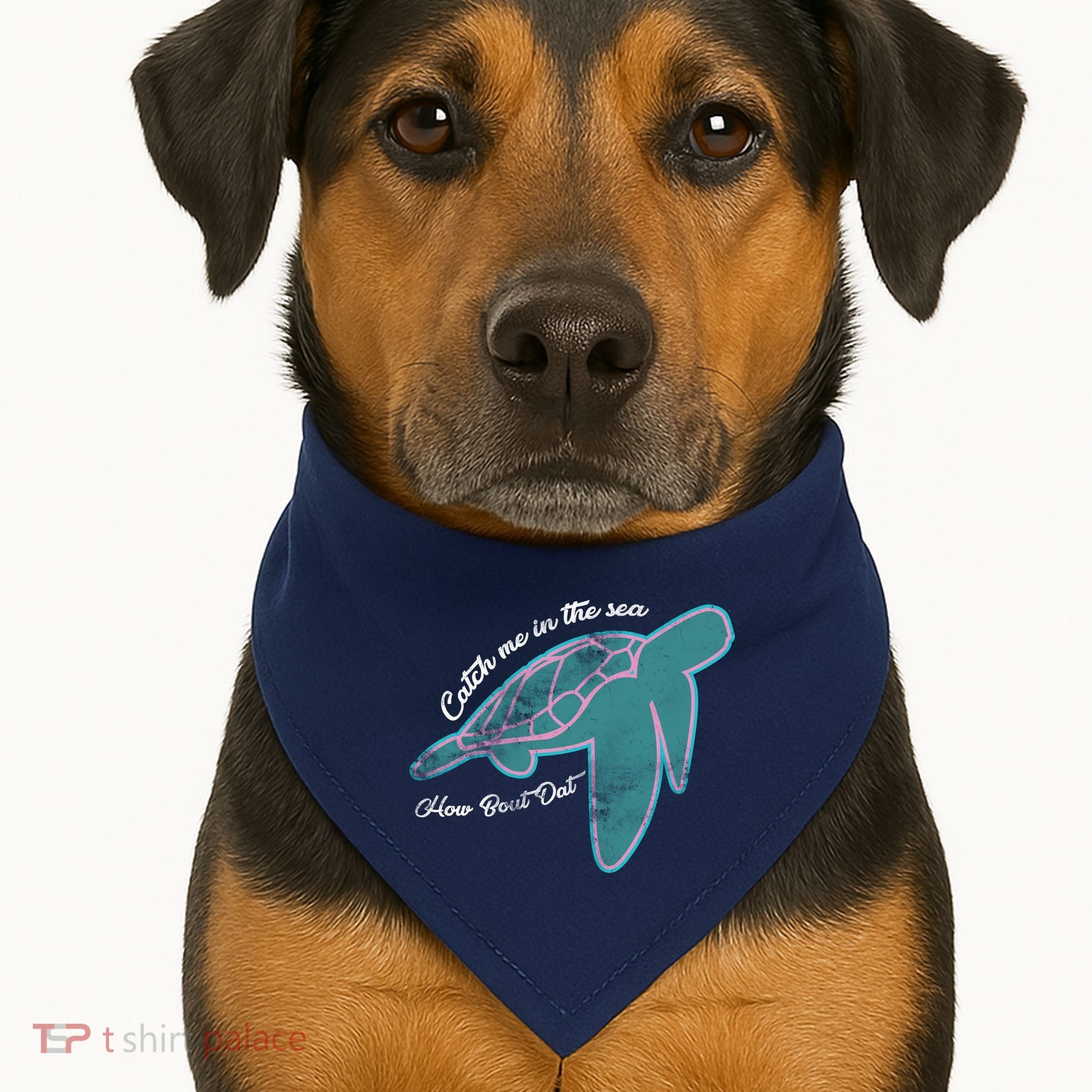 Catch Me In The Sea How Bout Dat USA-Made Doggie Bandana