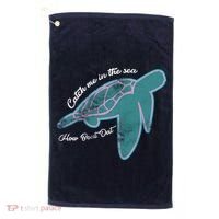 Catch Me In The Sea How Bout Dat Golf Towel thumb 0
