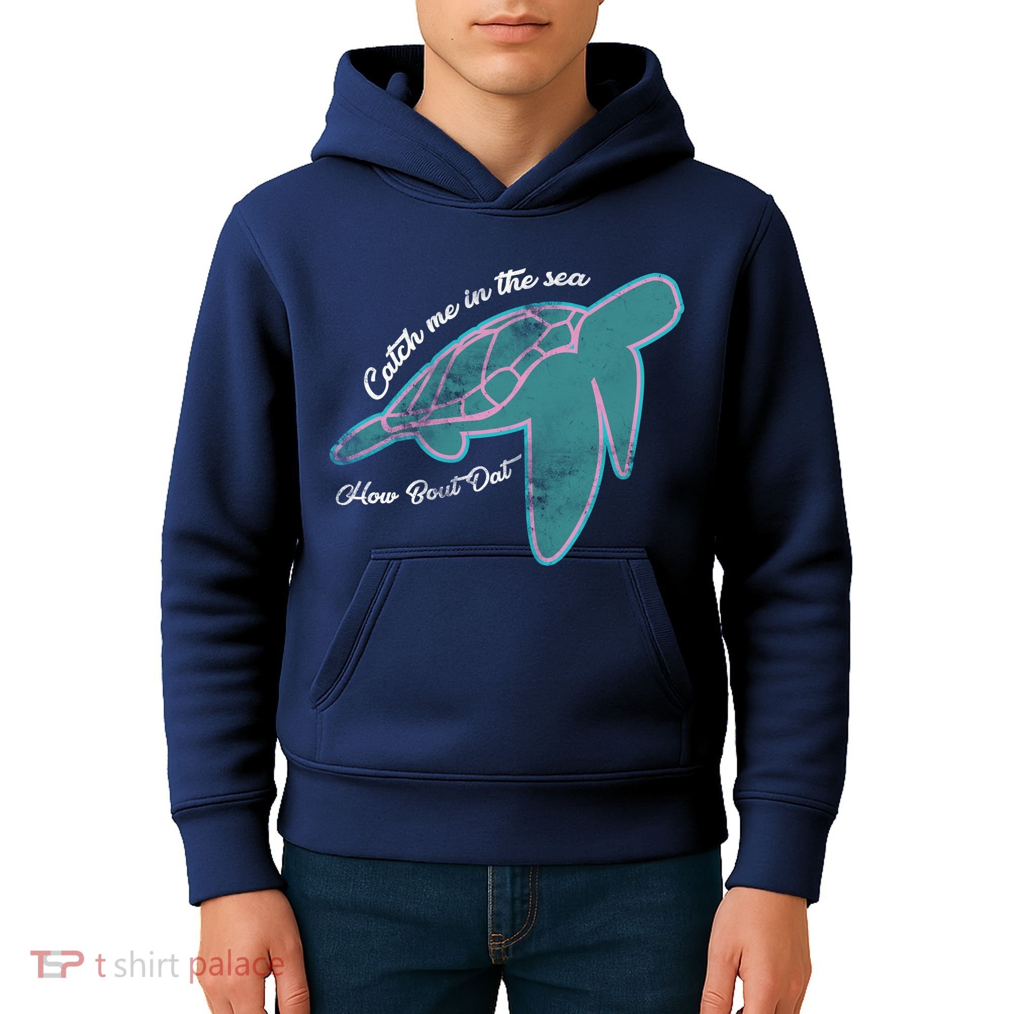 Catch Me In The Sea How Bout Dat Kids Hoodie