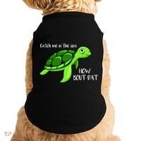Catch Me In The Sea How Bout Dat Turtle Doggie Tank thumb 0