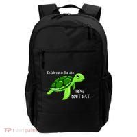 Catch Me In The Sea How Bout Dat Turtle Backpack thumb 0