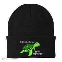Catch Me In The Sea How Bout Dat Turtle Beanie thumb 0