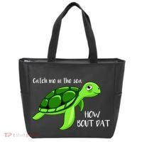 Catch Me In The Sea How Bout Dat Turtle Tote Bag thumb 0