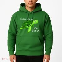 Catch Me In The Sea How Bout Dat Turtle Hoodie thumb 2