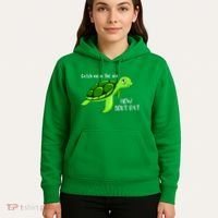 Catch Me In The Sea How Bout Dat Turtle Hoodie thumb 5