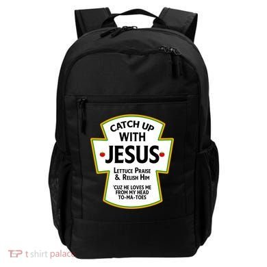Catch Up With Jesus Backpack