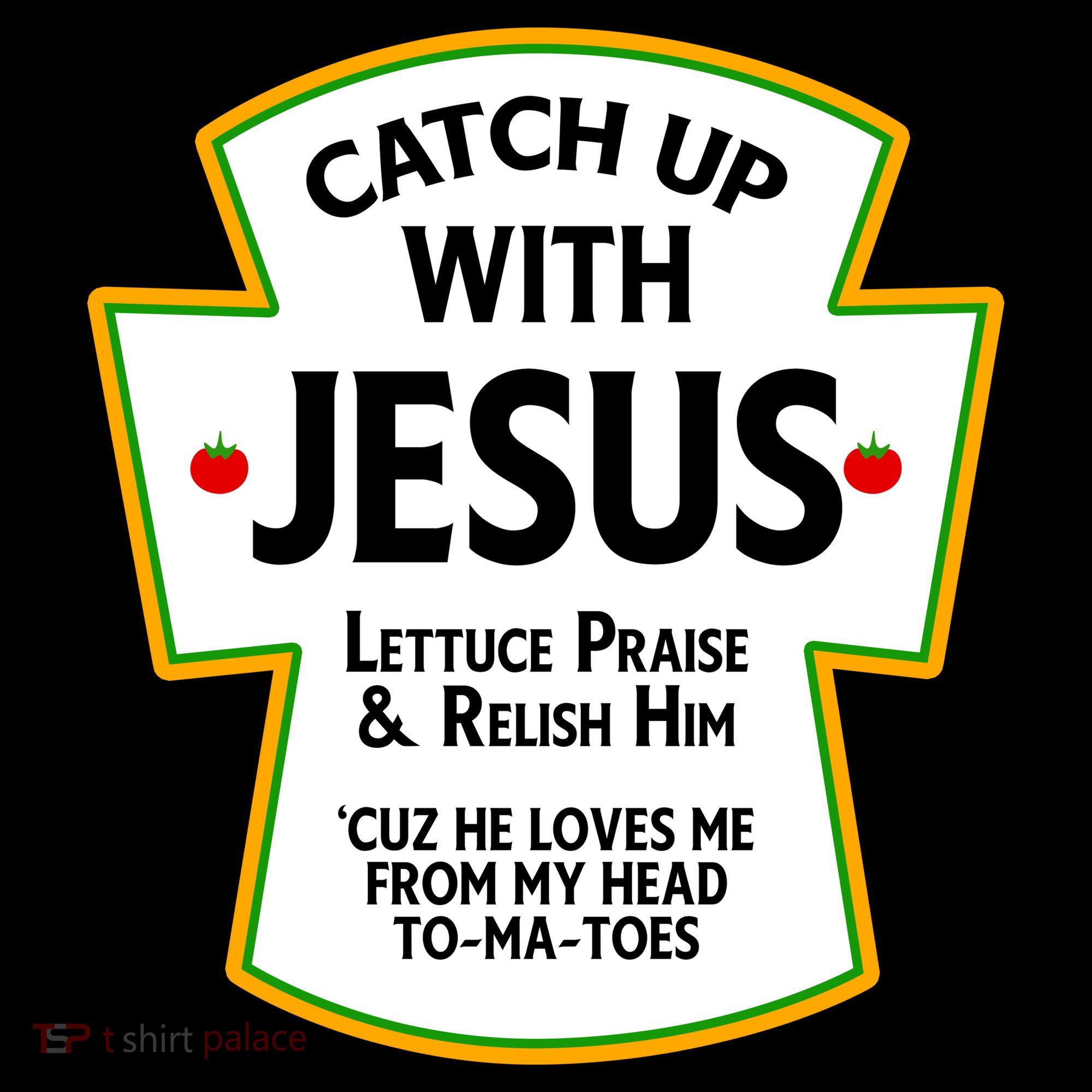 Catch Up With Jesus Backpack