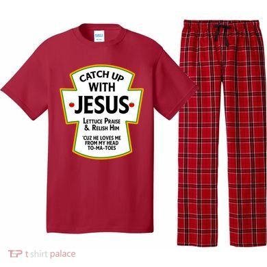 Catch Up With Jesus Pajama Set
