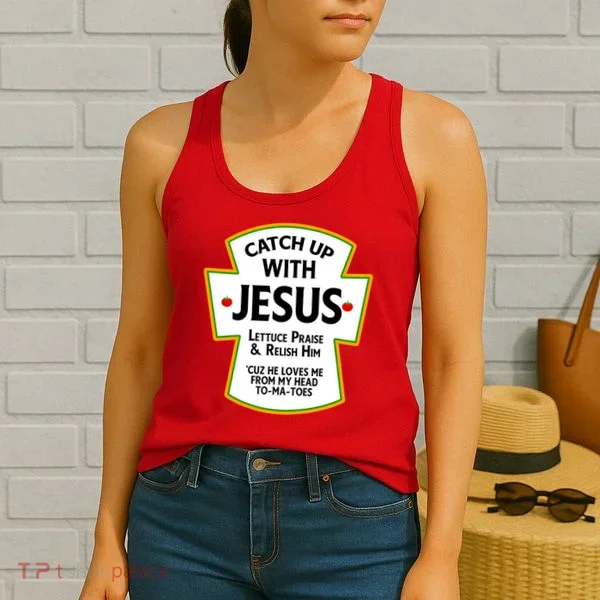 Catch Up With Jesus Women's Tank Top