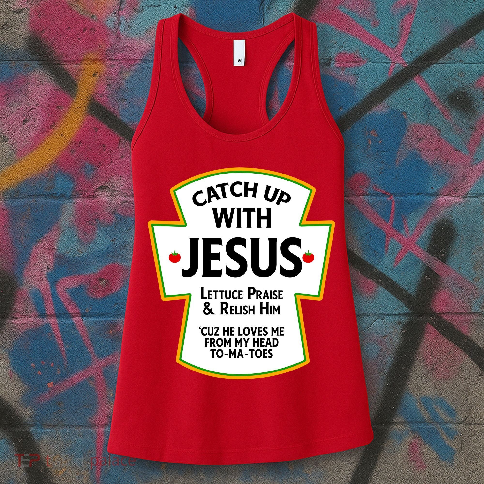 Catch Up With Jesus Women's Tank Top