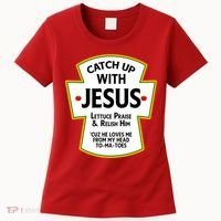 Catch Up With Jesus Women's T-Shirt thumb 0