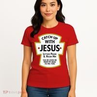 Catch Up With Jesus Women's T-Shirt thumb 4