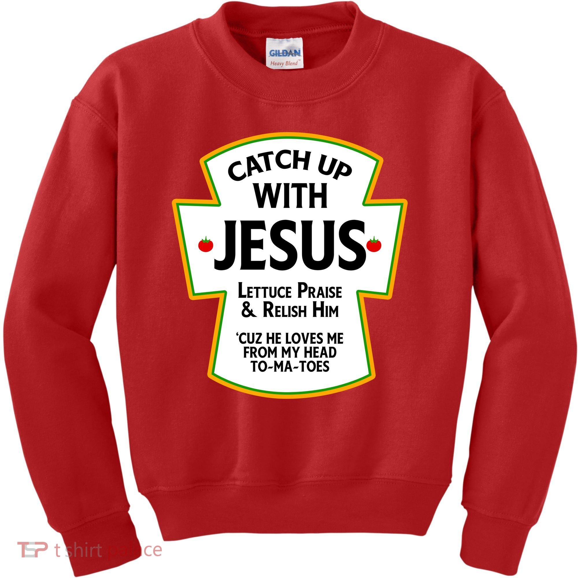 Catch Up With Jesus Kids Sweatshirt
