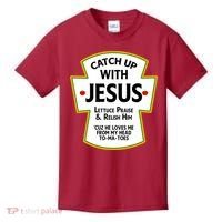 Catch Up With Jesus Kids T-Shirt thumb 0